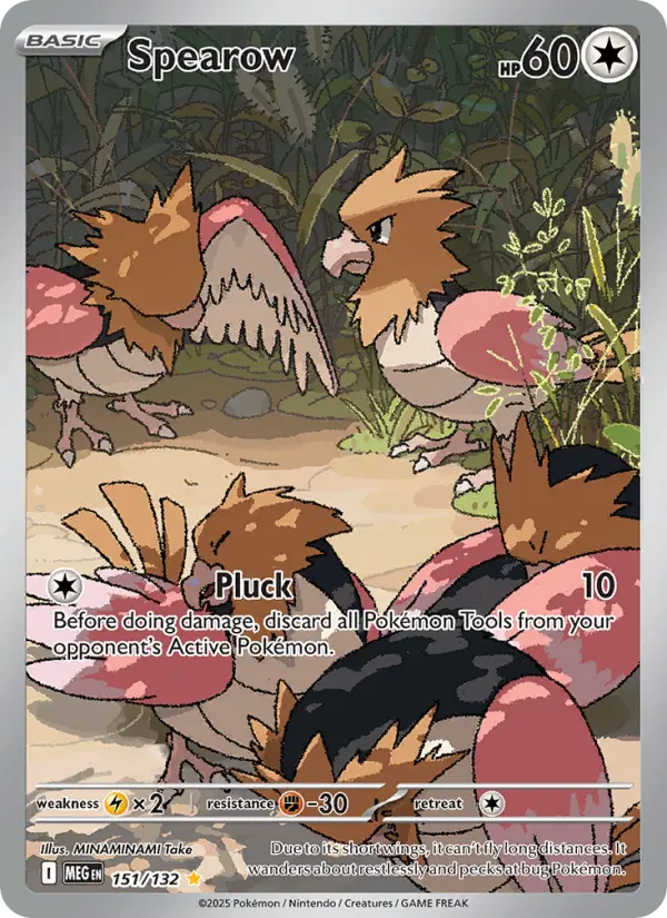 Spearow, Pokémon card