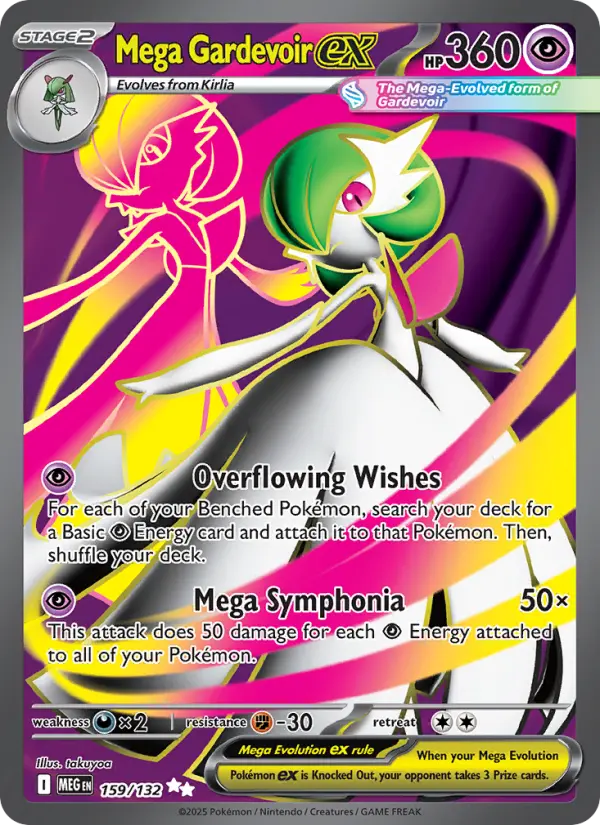 Mega Gardevoir ex, Pokémon card