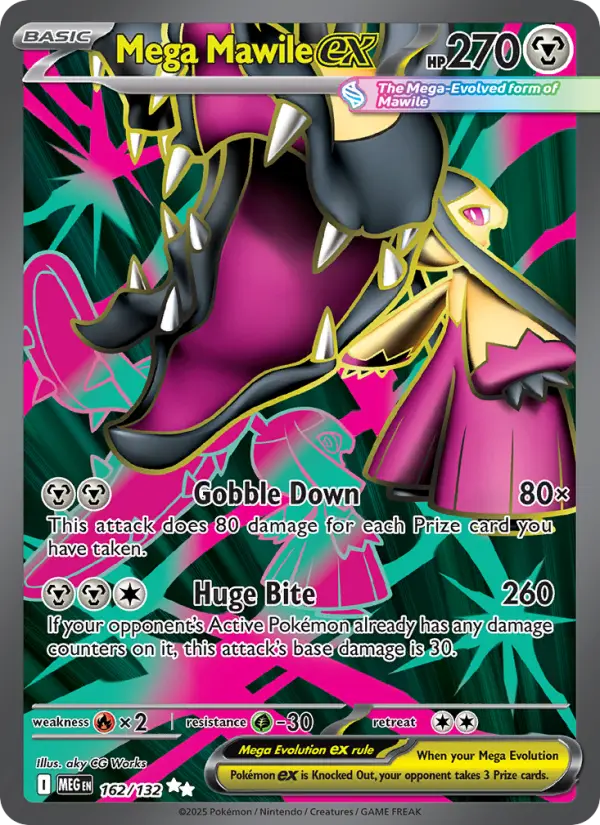 Mega Mawile ex, Pokémon card