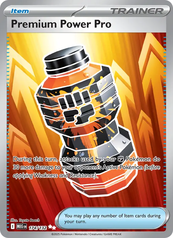 Premium Power Pro, Pokémon card