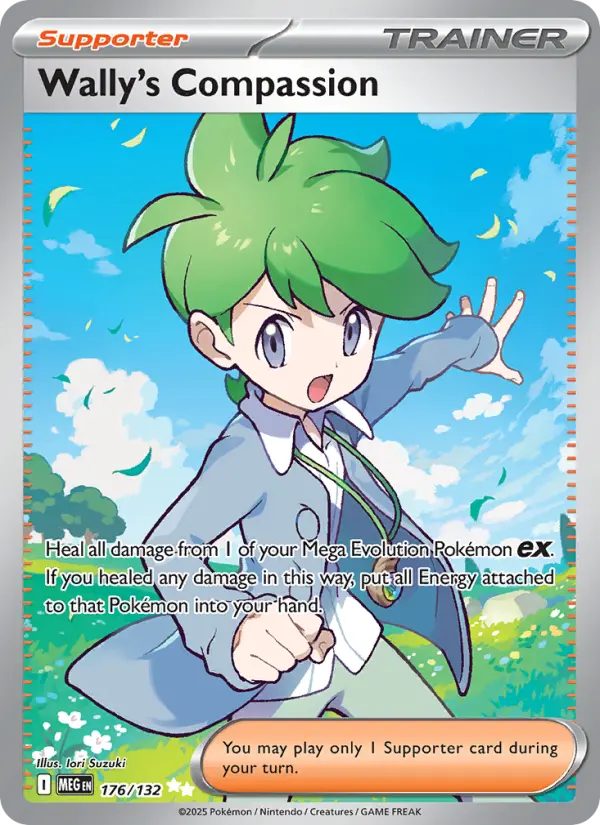 Wally's Compassion, Pokémon card