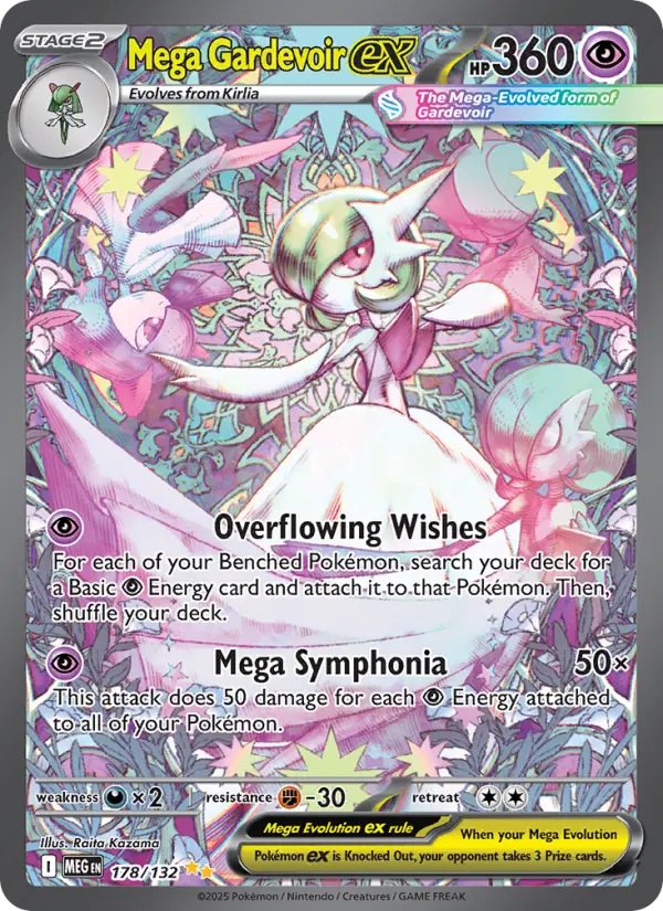 Mega Gardevoir ex, Pokémon card