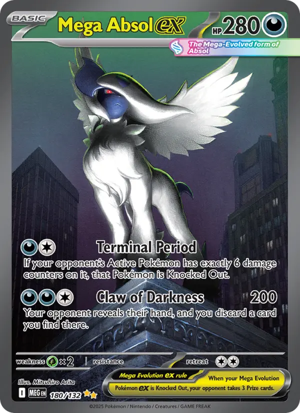 Mega Absol ex, Pokémon card