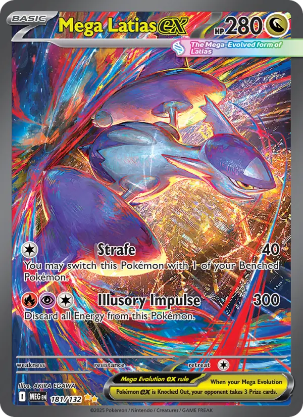 Mega Latias ex, Pokémon card
