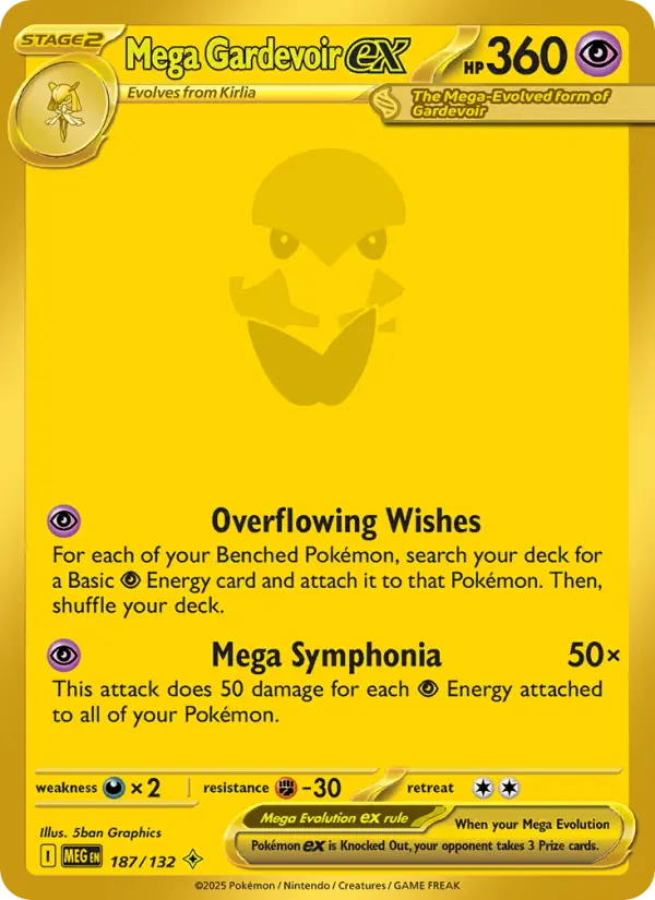Mega Gardevoir ex, Pokémon card