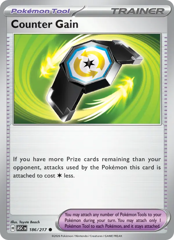 Counter Gain, Pokémon card