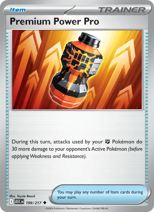 Premium Power Pro, Pokémon card