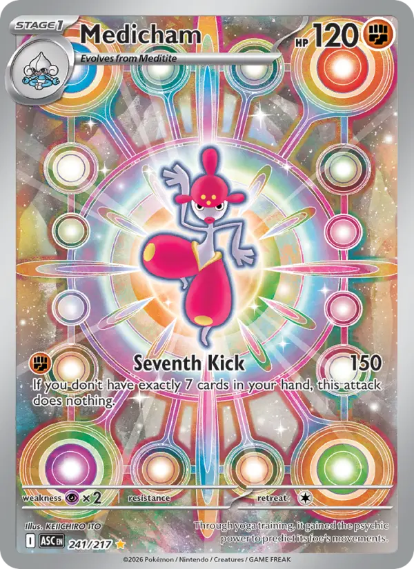 Medicham, Pokémon card