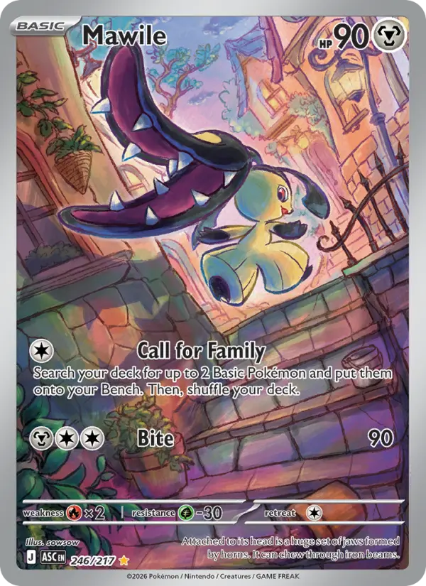 Mawile, Pokémon card