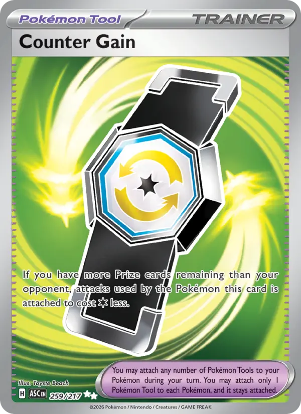 Counter Gain, Pokémon card