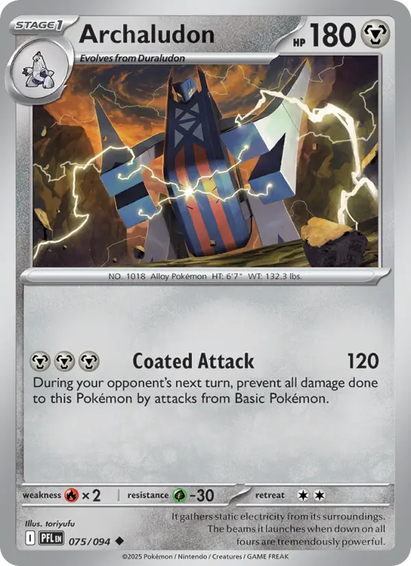 Archaludon, Pokémon card