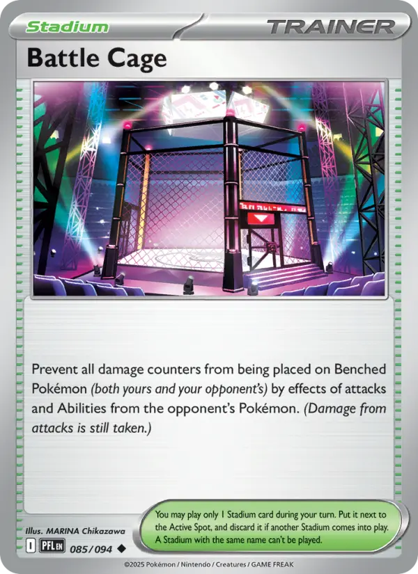 Battle Cage, Pokémon card