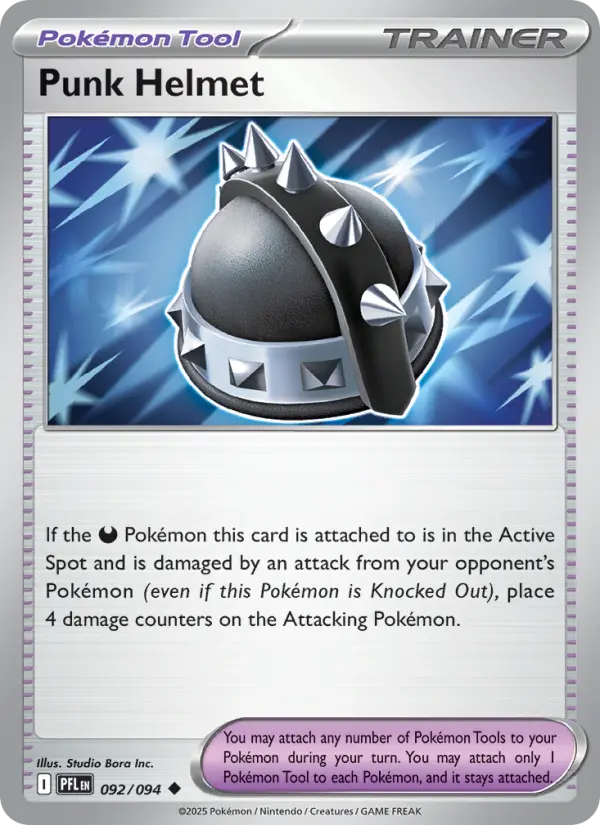Punk Helmet, Pokémon card