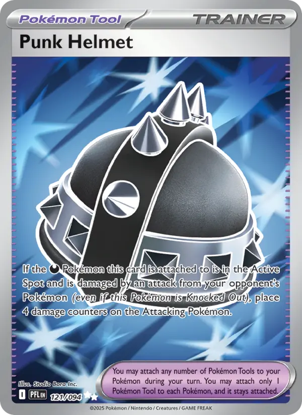 Punk Helmet, Pokémon card