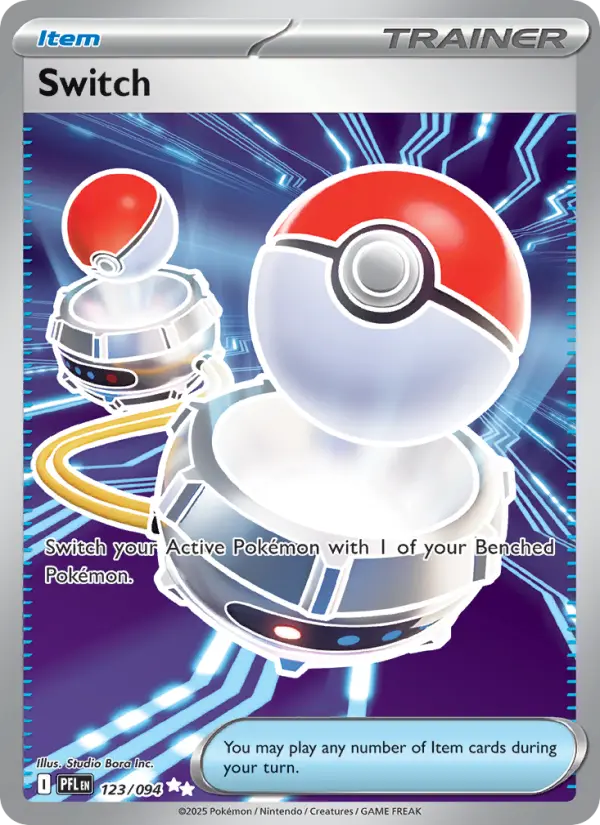 Switch, Pokémon card