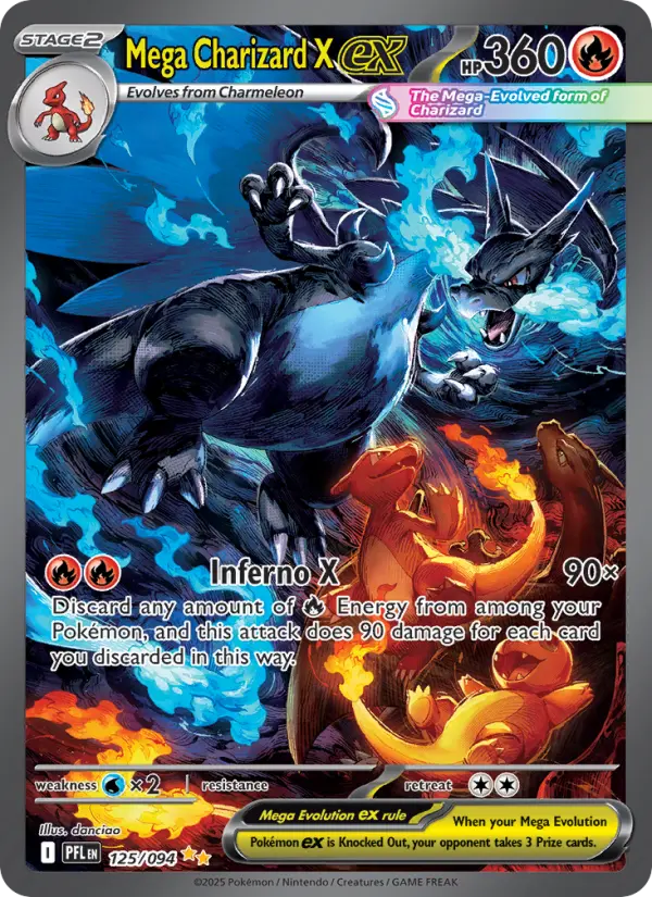 Mega Charizard X ex, Pokémon card