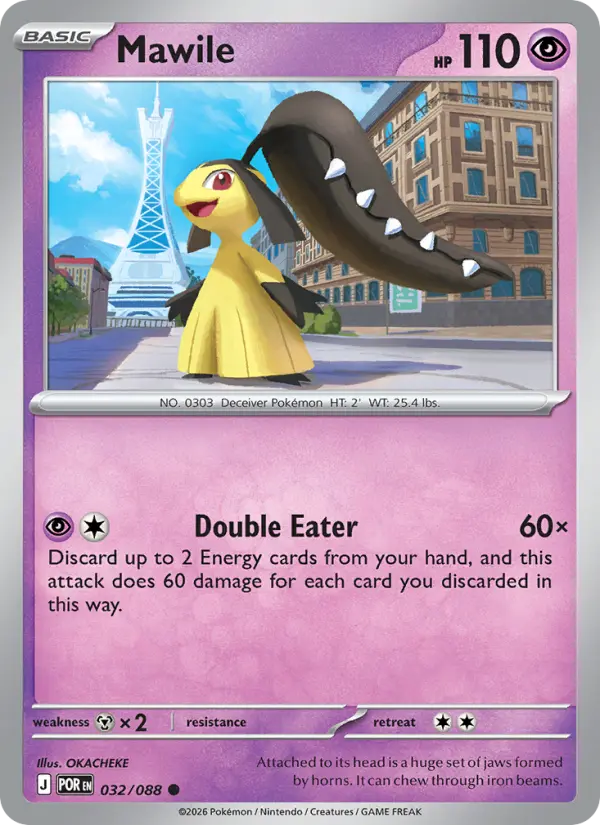 Mawile, Pokémon card