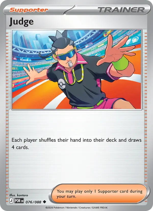 Judge, Pokémon card