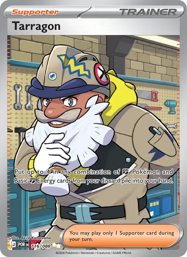 Tarragon, Pokémon card