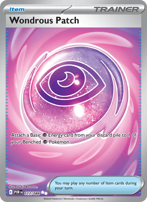 Wondrous Patch, Pokémon card