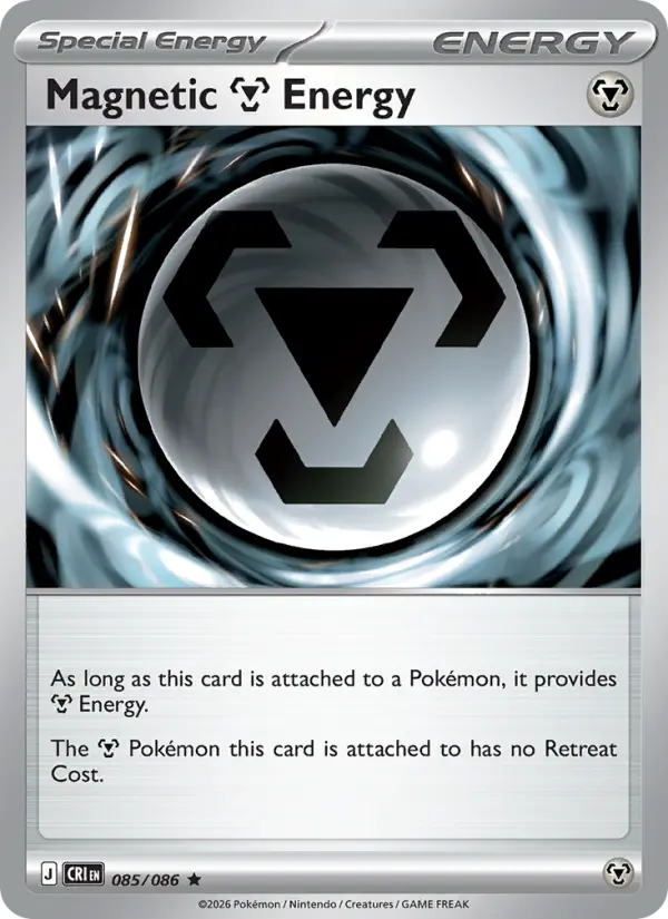 Magnetic Metal Energy, Pokémon card