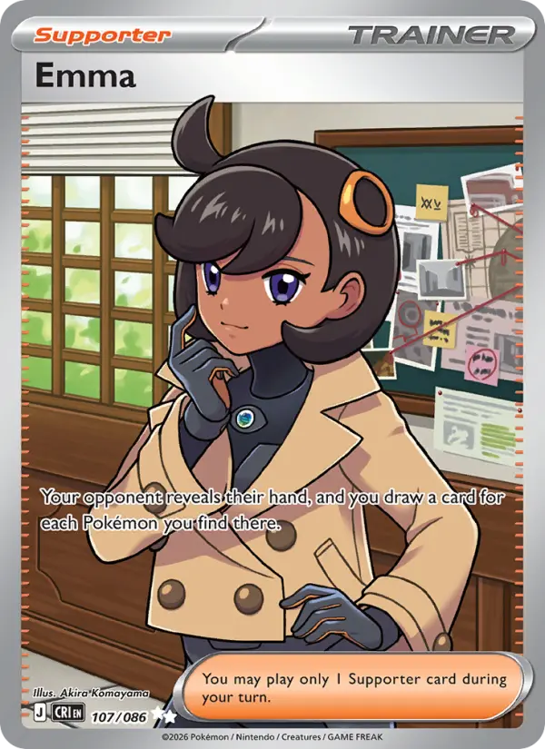Emma, Pokémon card