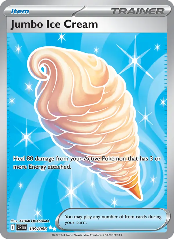 Jumbo Ice Cream, Pokémon card