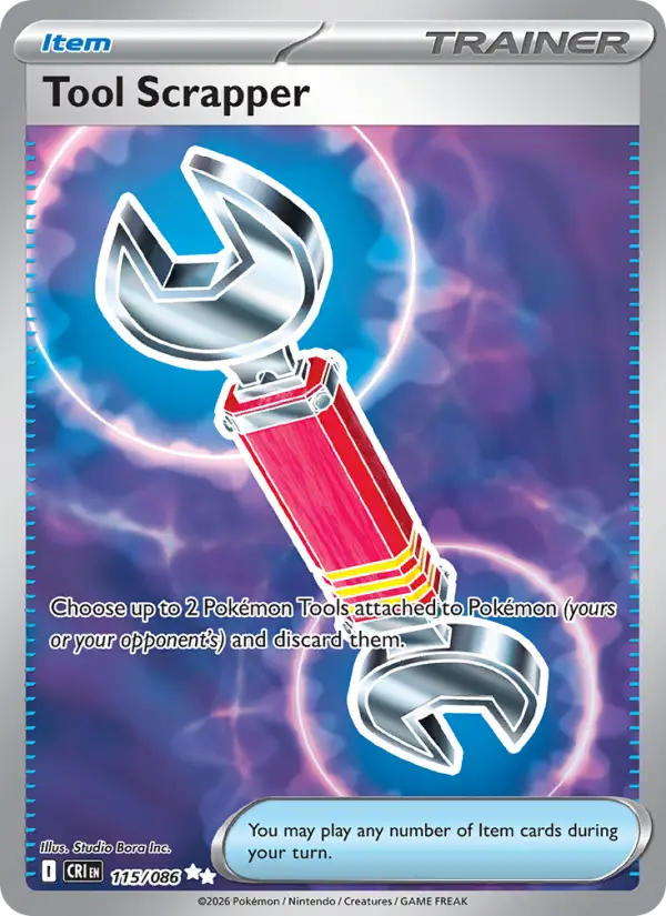 Tool Scrapper, Pokémon card