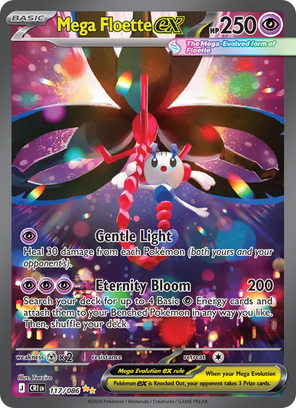 Mega Floette ex, Pokémon card