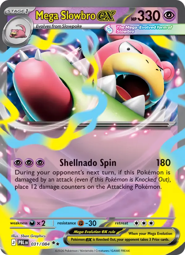 Mega Slowbro ex, Pokémon card