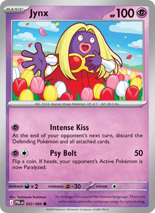Jynx, Pokémon card