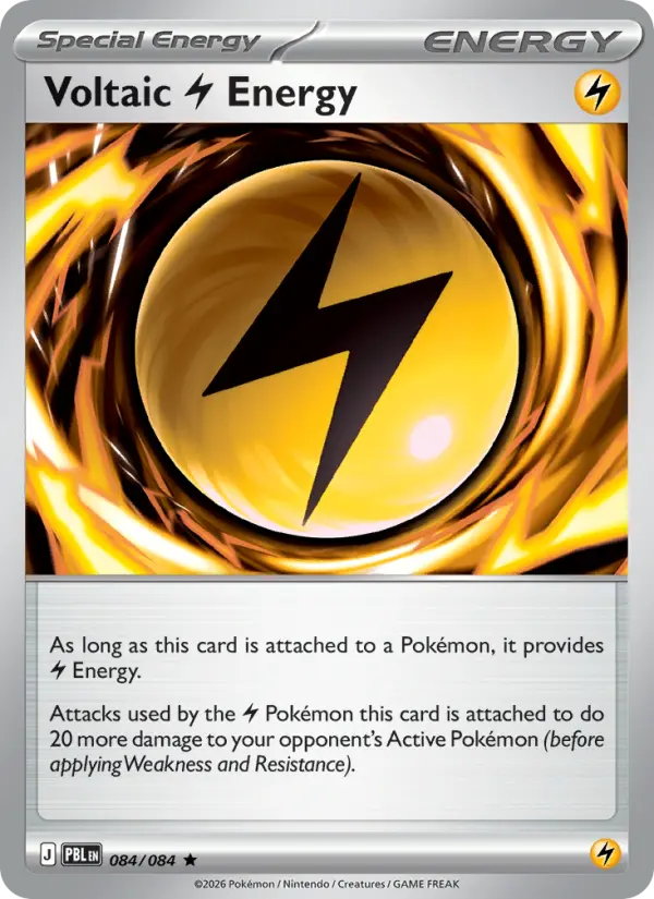 Voltaic Lightning Energy, Pokémon card
