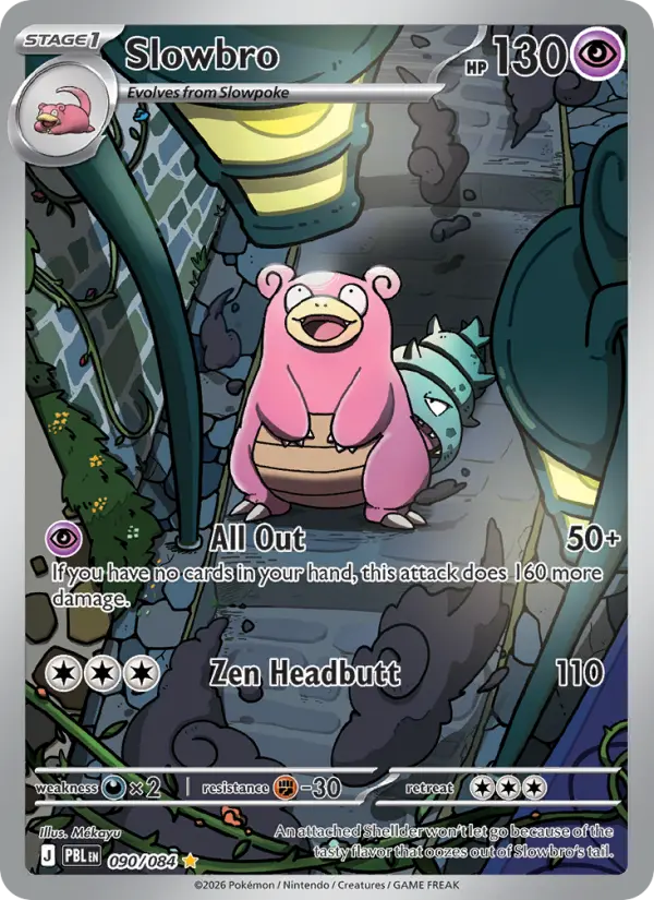 Slowbro, Pokémon card