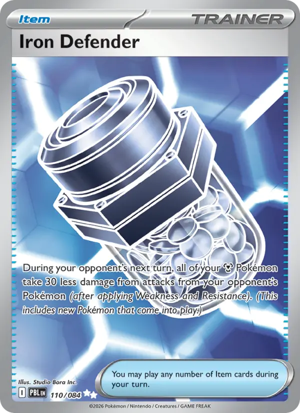 Iron Defender, Pokémon card