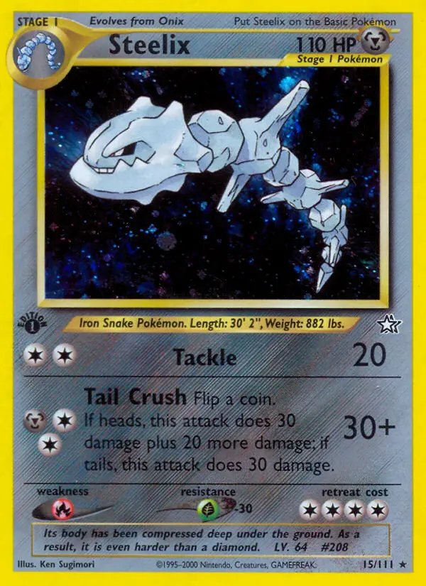 Steelix, Pokémon card