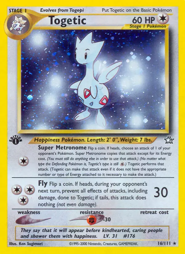 Togetic, Pokémon card