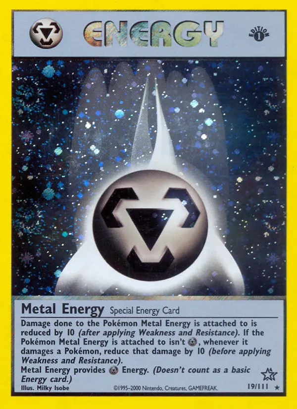 Metal Energy, Pokémon card