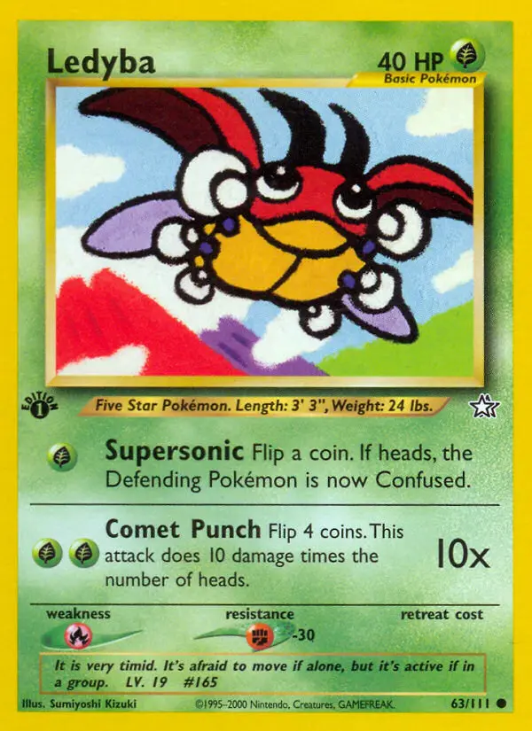 Ledyba, Pokémon card