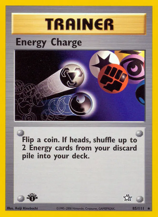 Energy Charge, Pokémon card