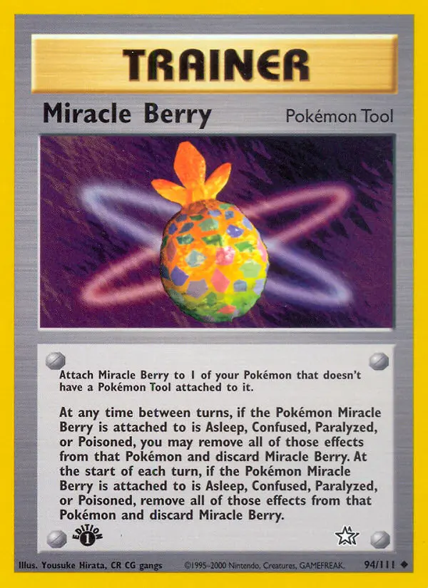 Miracle Berry, Pokémon card