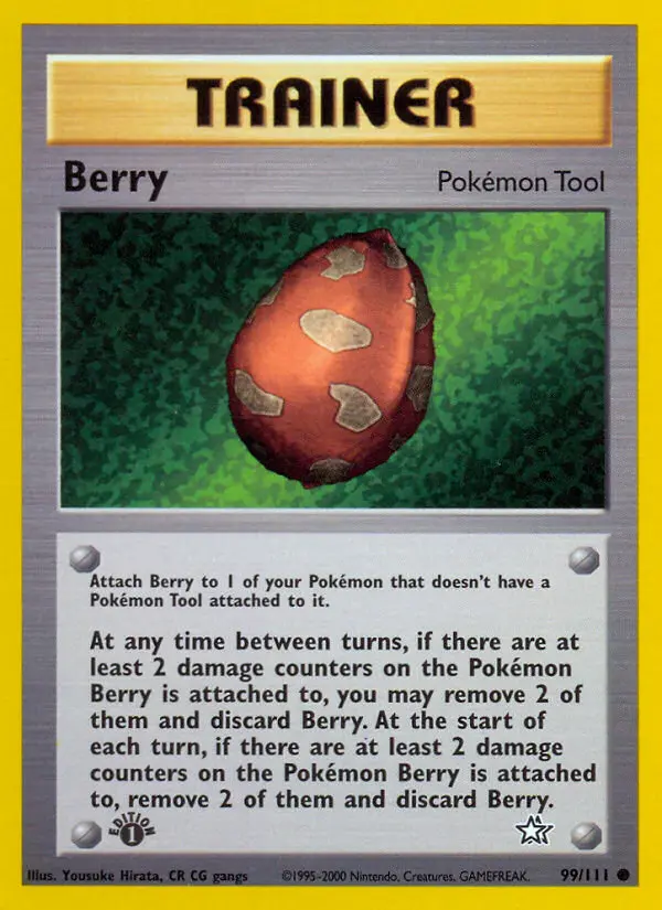Berry, Pokémon card