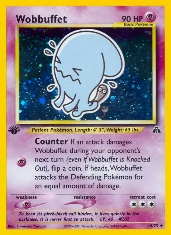Wobbuffet, Pokémon card