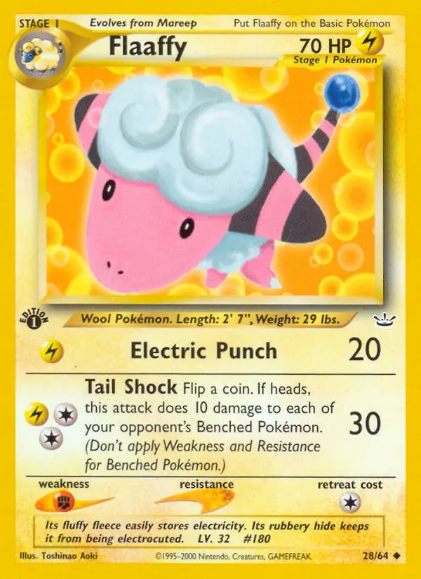 Flaaffy, Pokémon card