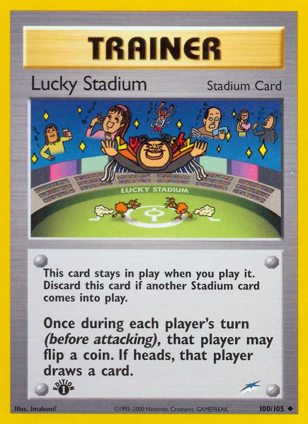 Lucky Stadium, Pokémon card