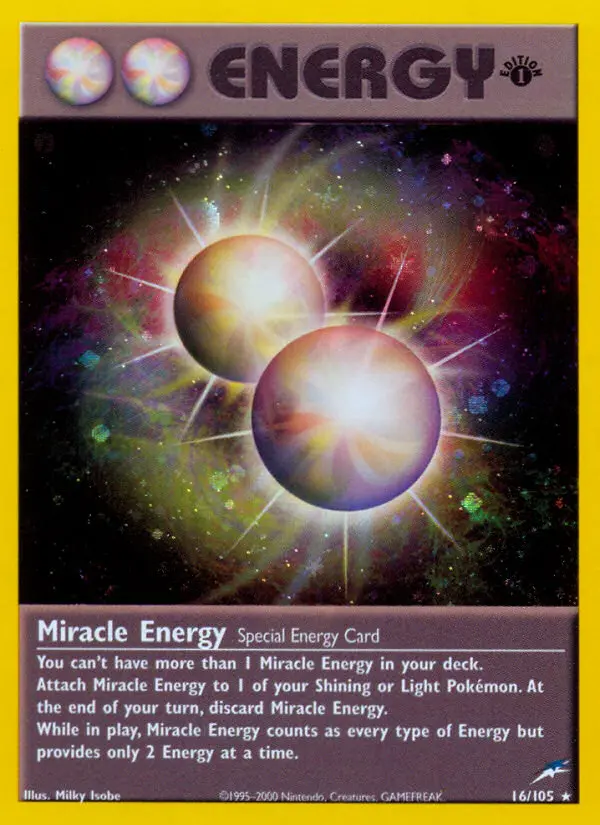 Miracle Energy, Pokémon card