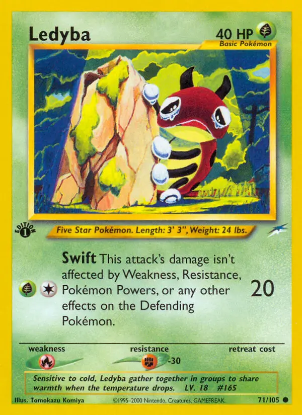 Ledyba, Pokémon card