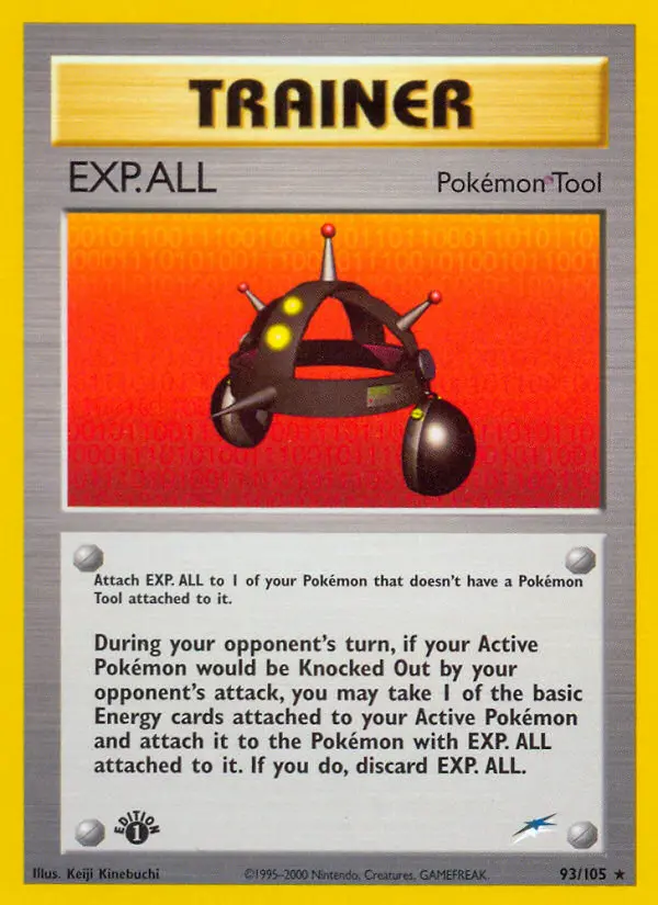 EXP.ALL, Pokémon card