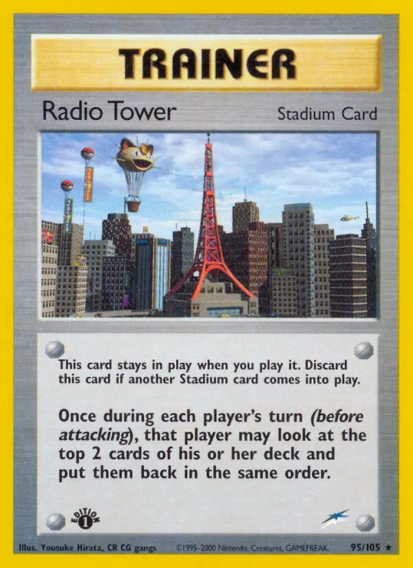 Radio Tower, Pokémon card