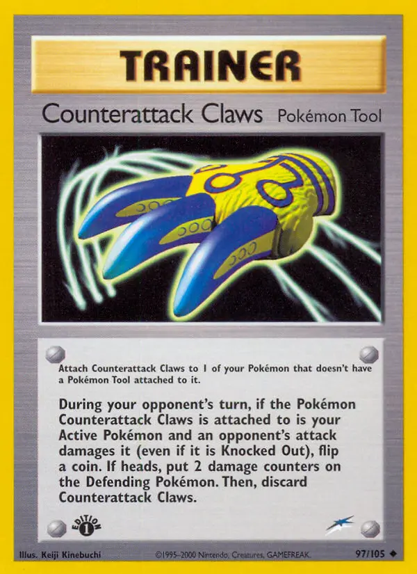 Counterattack Claws, Pokémon card