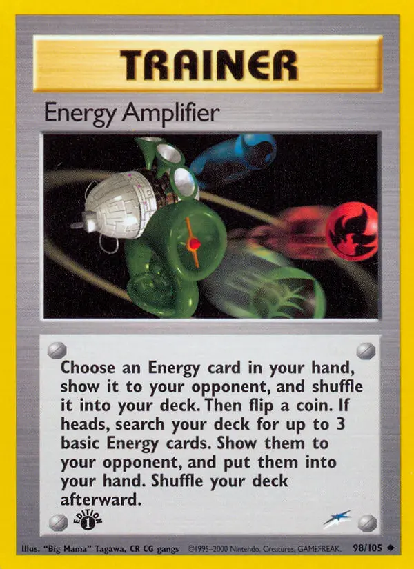 Energy Amplifier, Pokémon card